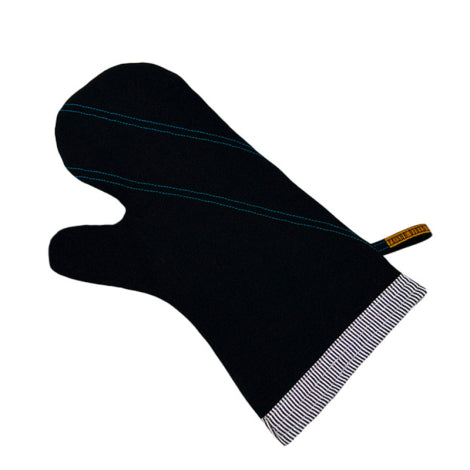 Oven Mitt Rinsed Black with Hickory