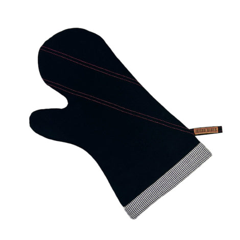 Oven Mitt Rinsed Black with Hickory
