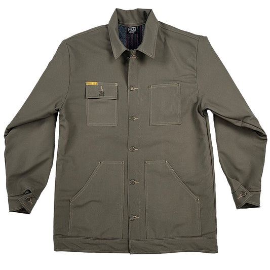 Yard Coat Rinsed Olive Lined
