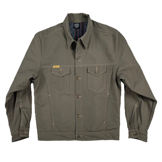Western Jacket Rigid Olive Lined