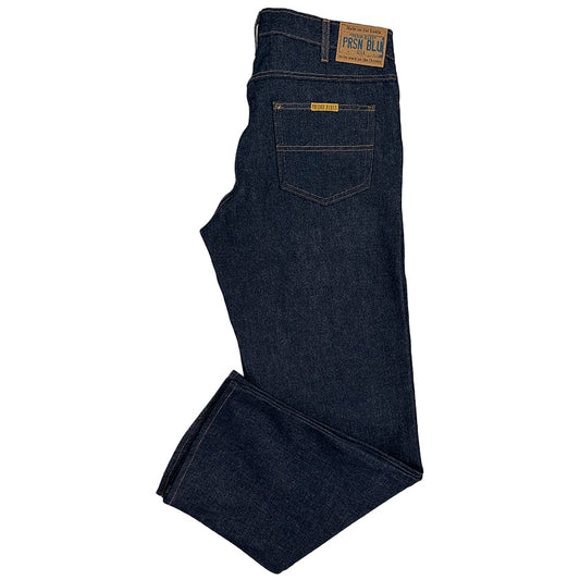 Relaxed Fit Jeans Rinsed Blue