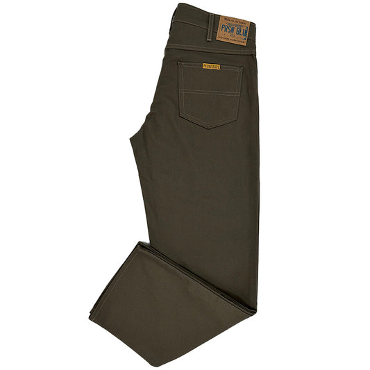 Relaxed Fit Jeans Rinsed Olive