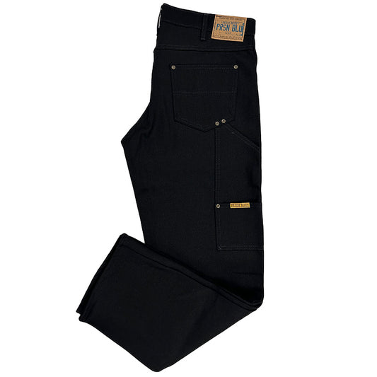Work Jeans w/out buttons Rinsed Black