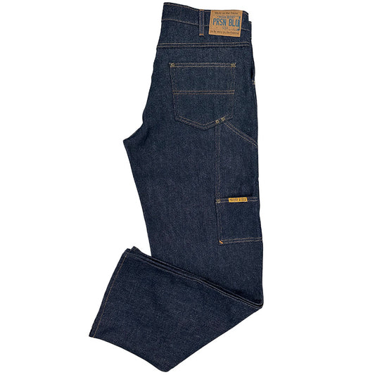 Work Jeans w/out buttons Rinsed Blue